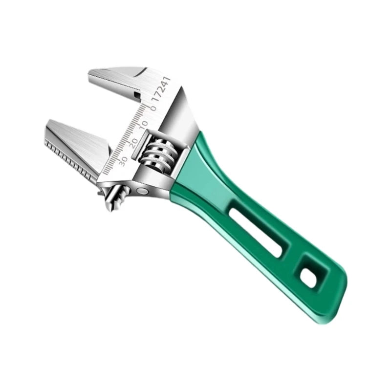 6 Adjustable Wrench Wide Jaw Opening Plumbing Auto Repair Home Qme BK King Kong dual 6 China Mainland