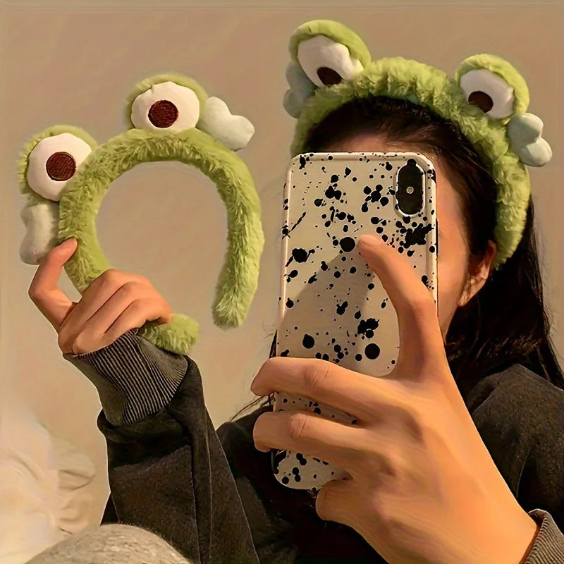 2pcs Headhand for Stretchy Plushy Hair Accseeories for Face Washing Shower Qme