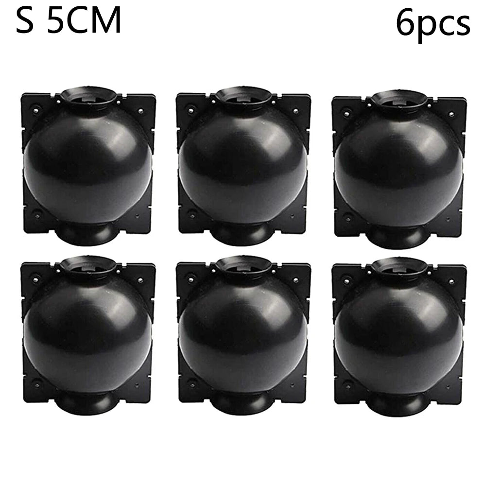 6PCS Plant Rooting Boxes Root Device Pressure Propagation Ball Box For Plants Grafting Growing Plant Care Products Accessories Qme BlackS - 5 cm