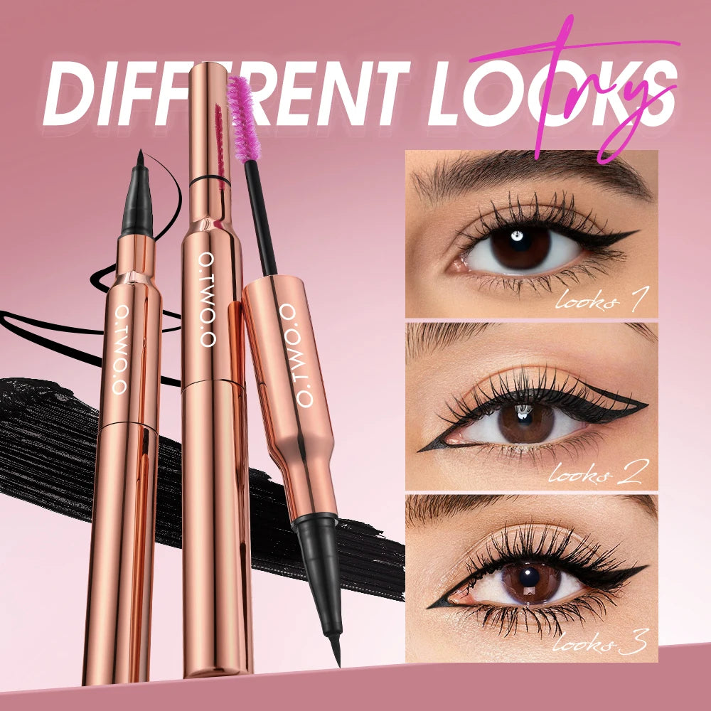O TWO Eyeliner Pencil Liquid Eye Liner Waterproof Smudge Proof Quick Qme Eyeliner 3 Russian Federation