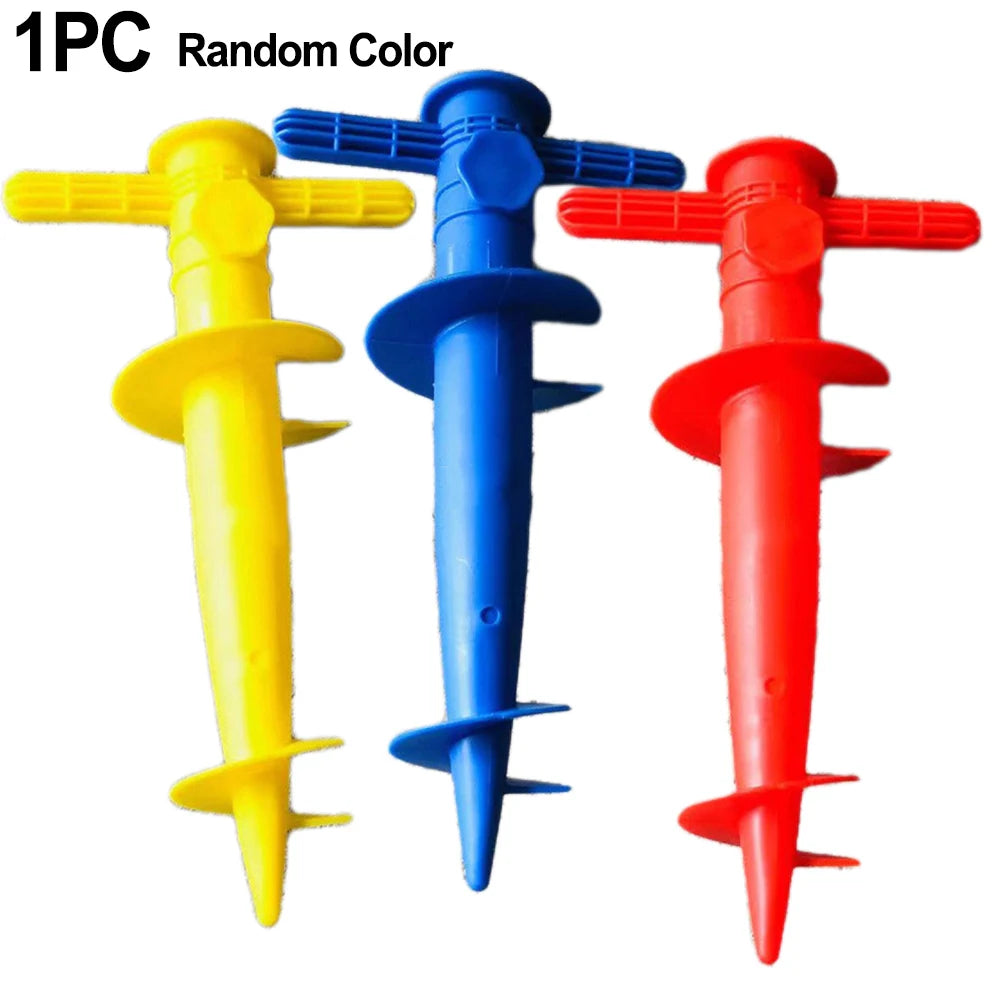 Umbrella Base For Sun Beach Patio Sand Ground 31x17 Cm Outdoor Furniture Yard Garden Fixation Tools Spike Qme Default Title