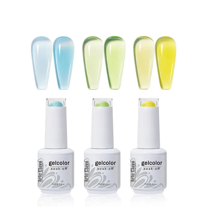 Arte Clavo Gel Nail Polish Art UV LED Manicure Long Lasting Soak Off Qme