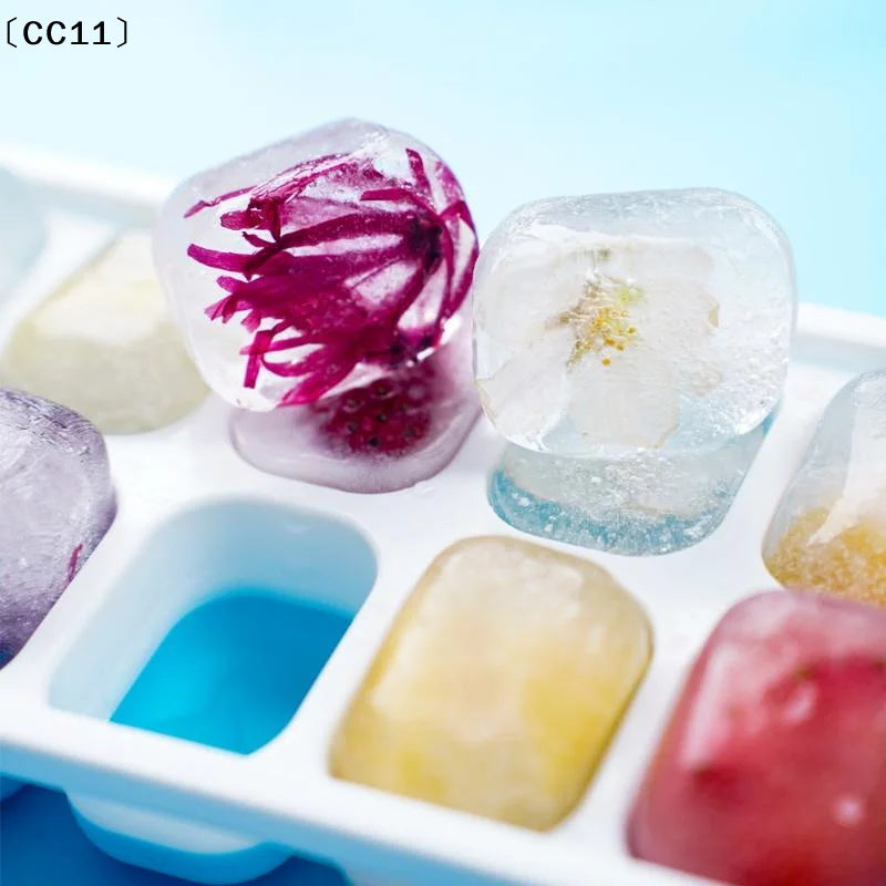 14 Grid Cube Tray Silicone Mold Square Maker Non-toxic Durable Bar Qme