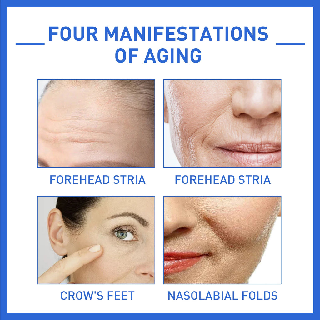 Collagen Face Serum Tighten Lifting Lightening Fine Lines Wrinkle Nourishing Anti-aging Moisturizing Brighten Essence Skin Care Qme
