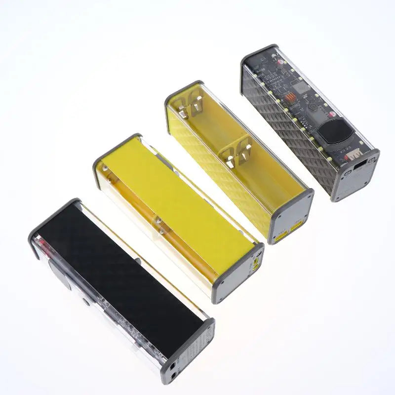 PD 45W Power Bank Case 8 Slot 18650 Battery Storage DIY Speed Qme