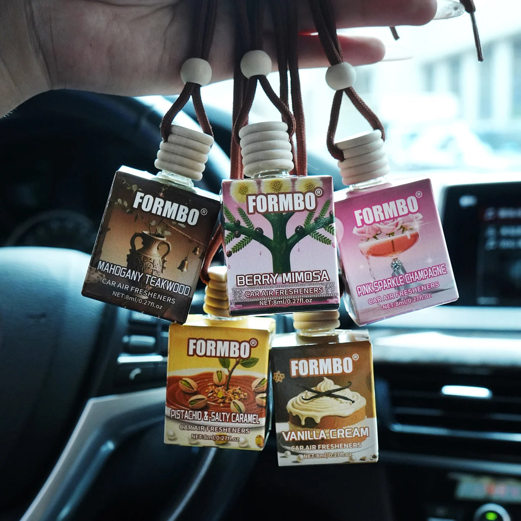 Car Perfume Fresh Flower Fragrance Lasting Charming Used Interior Qme