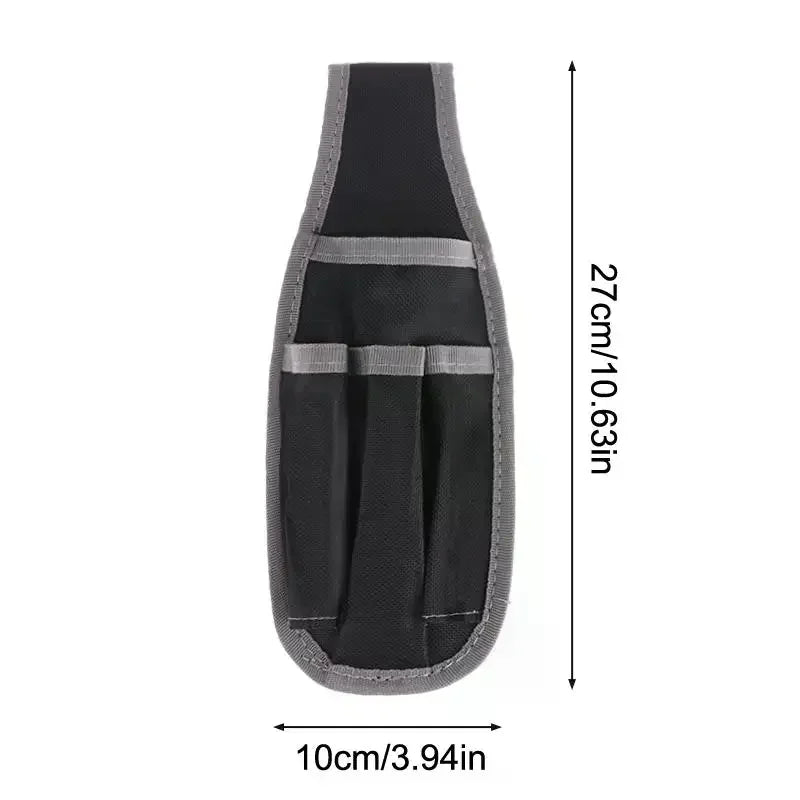 Multifunctional Tool Waist Bag Electrician Pocket Storage Bag Portable Tool Bag Screwdriver Kit Holder Maintenance Tool Pouch Qme