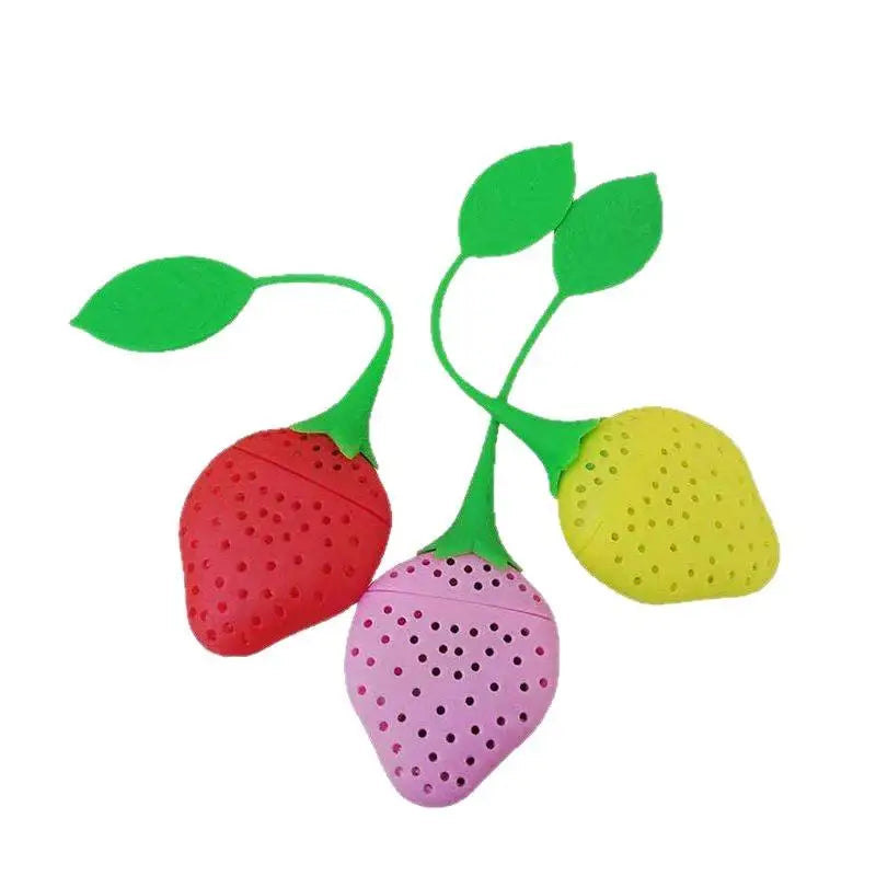 Silicone Tea Infuser Teabag Kettle Loose Leaf Strainer Ball Holder Qme