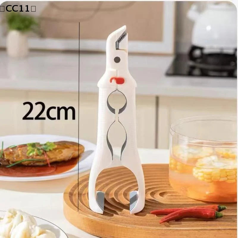 Anti-scald Clip Silicone Kitchen Anti Scald Plate Bowl Dish Pot Qme