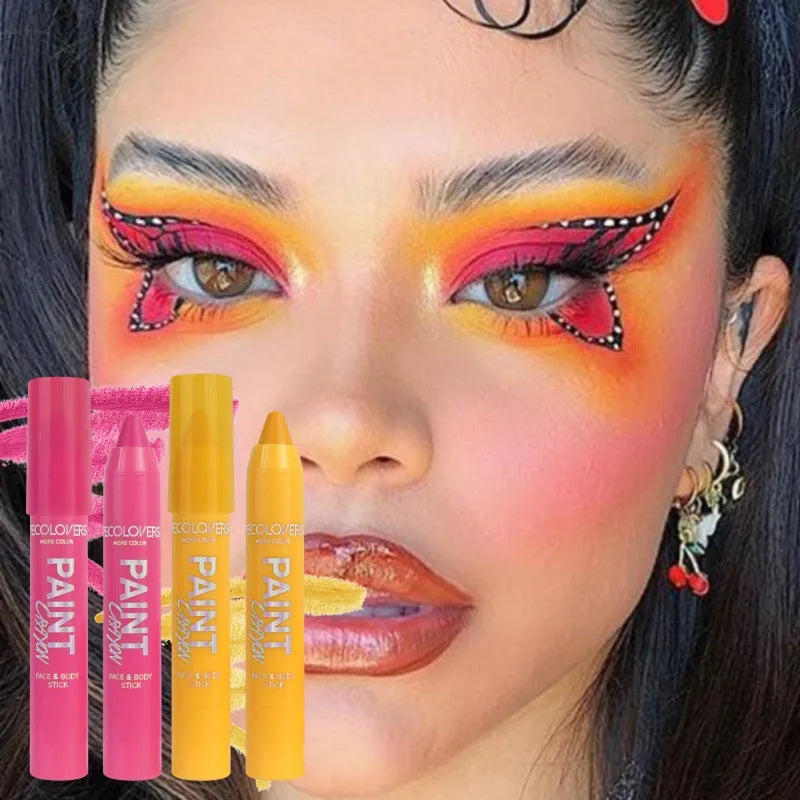 Body Painted Makeup Pen Multi-color Face Paint Rendering Waterproof Qme