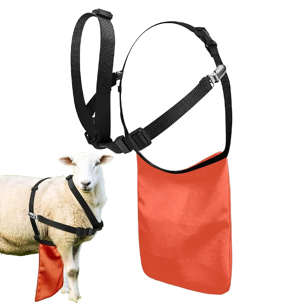 Goat Anti Mating Apron Livestock Protection Gear Farm Separation Tool Anti Mating Skirt Goats Health Supplies Clothing Bellyband Qme