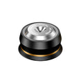 Speaker Isolation Stand Feet Stainless Steel Audio Isolation Feet 63x26mm Universal for Subwoofer CD DVD Amplifier Turntable Qme 1PCS