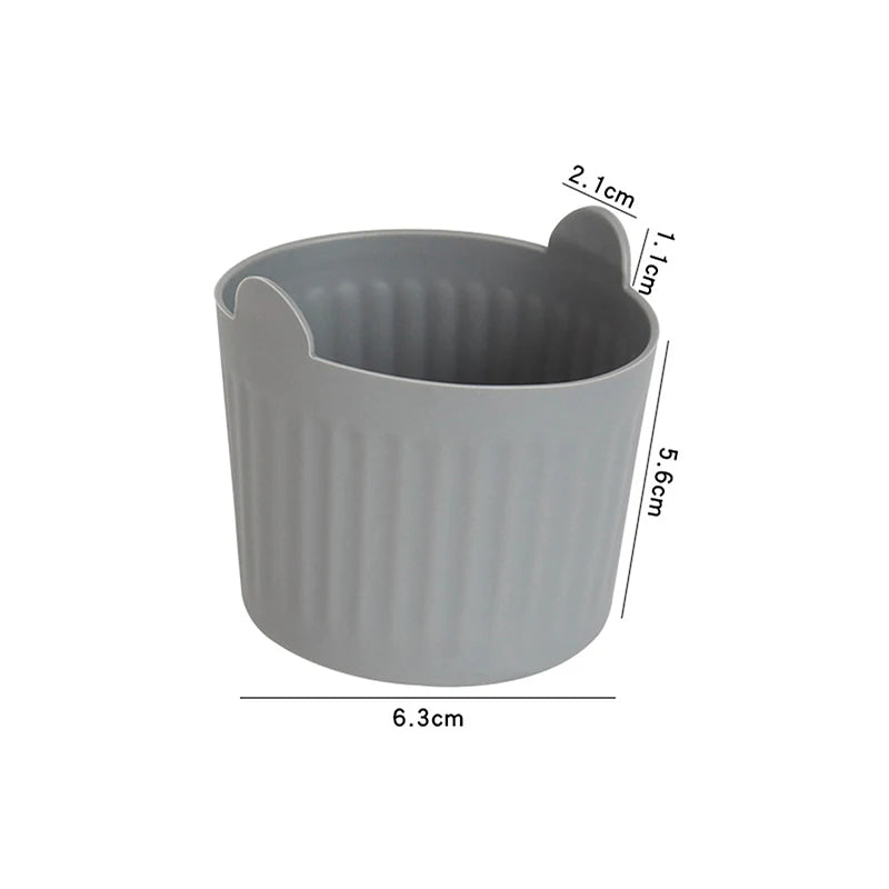Wax Warmer Replacement Silicone Bowl Heat-resistant Non-stick Qme Gray
