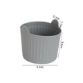 Wax Warmer Replacement Silicone Bowl Heat-resistant Non-stick Qme Gray