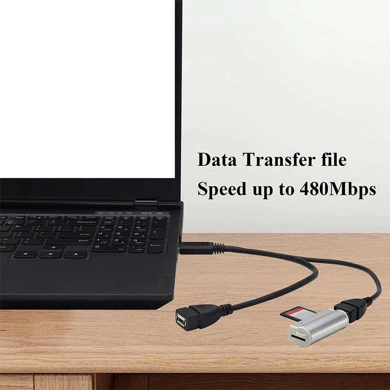 Dual USB Charging Cable 1 2 Offline Fast Data Sync Durable Portable Qme
