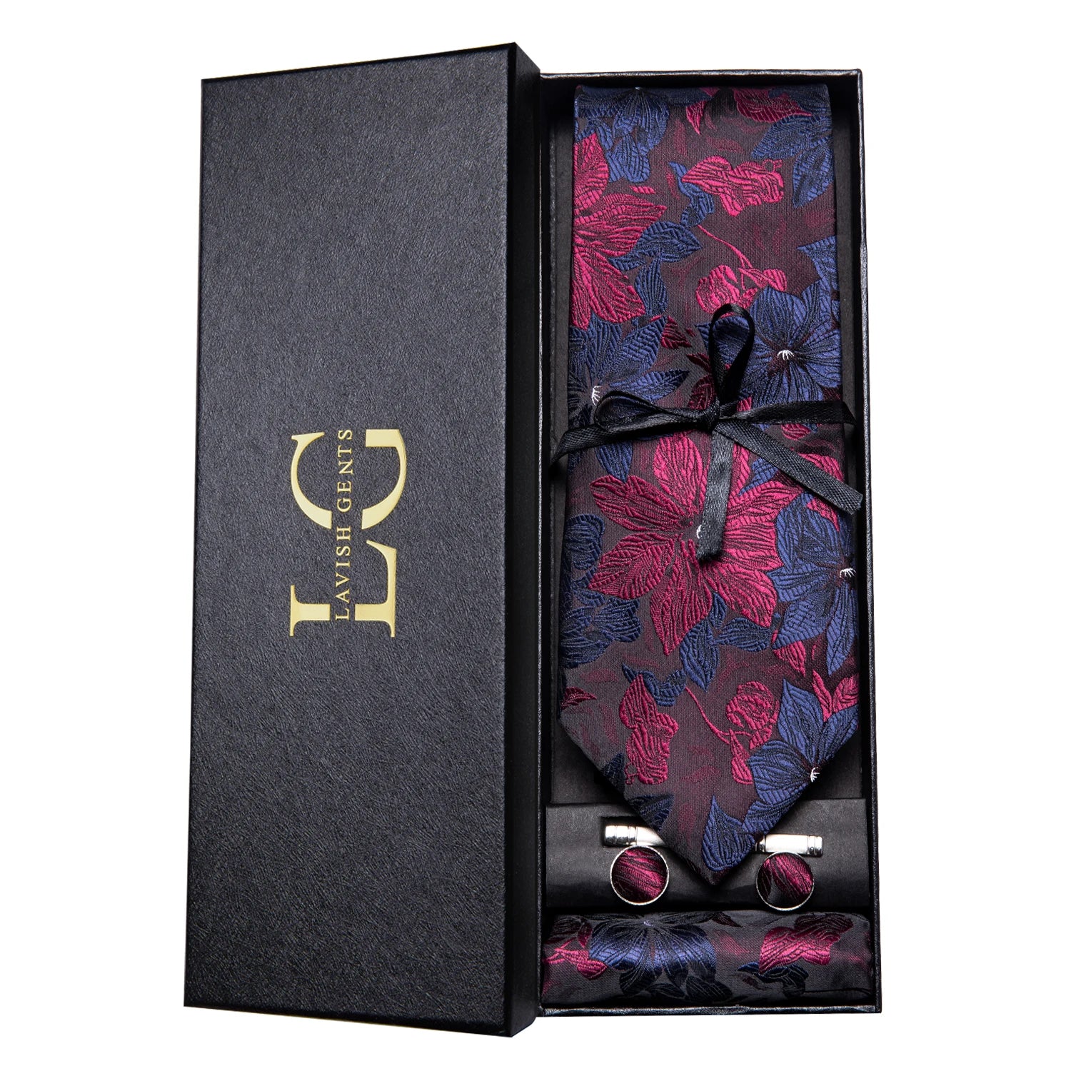 Hi-tie Luxury Box Classic Paisley Teal Green Necktie Gentle Men's Tie