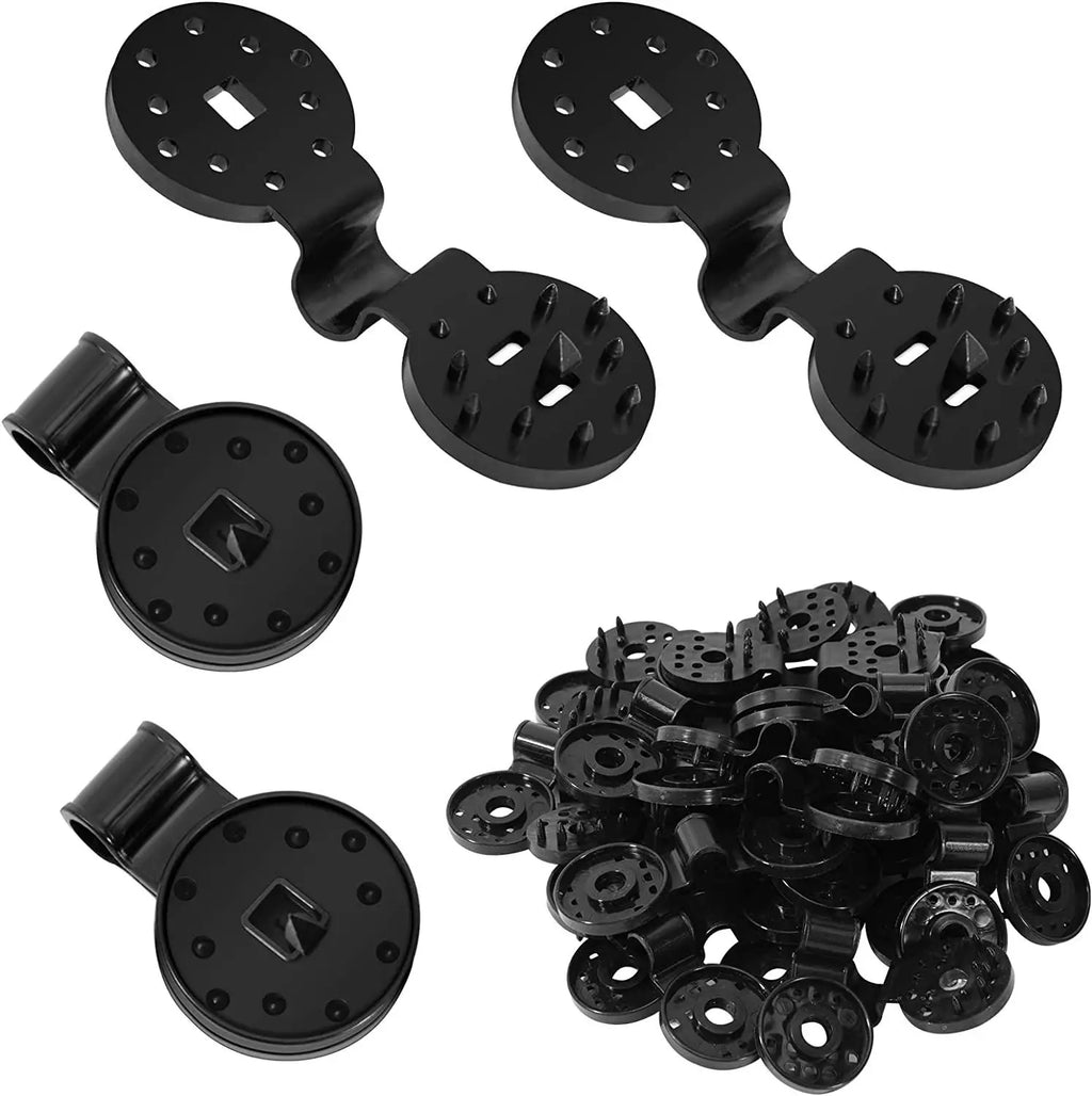 100Pcs/50Pcs/20Pcs Shade Cloth Clips Shade Fabric Clamps Grommets For Net Mesh Cover Sunblock Fabric In Garden Backyard Greenhou Qme