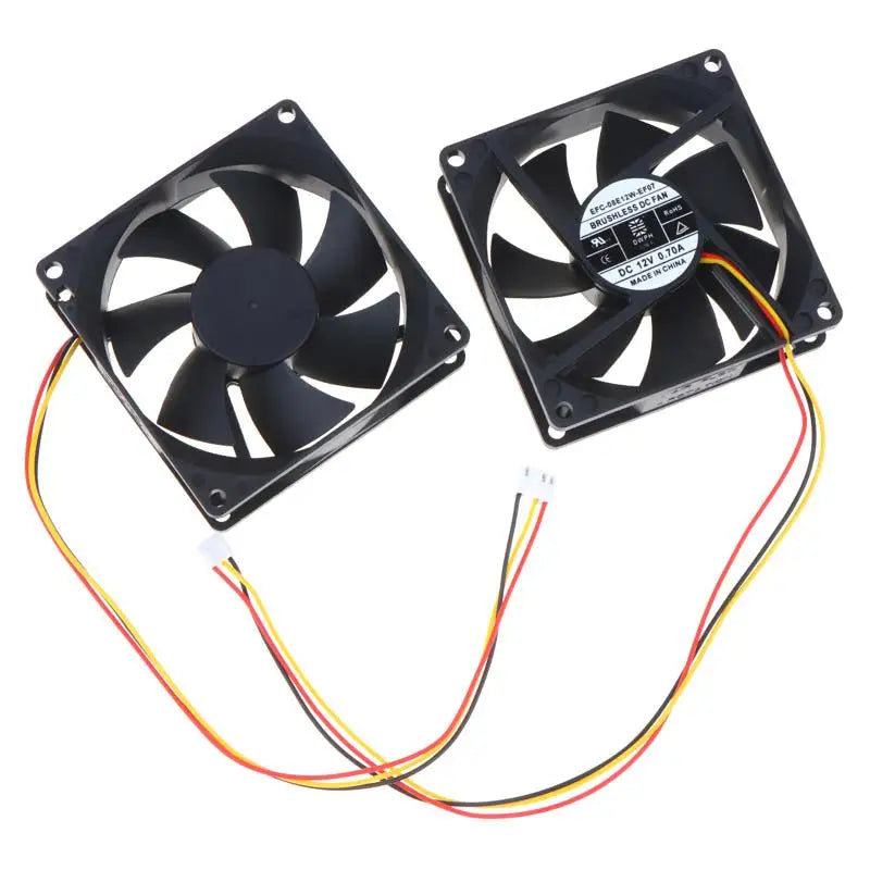 3 Wire EF07 EF06 80x80x25mm 12V 0 70A Server Fan Inverter Switches Qme