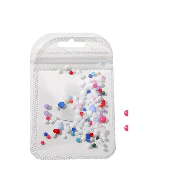 3D Resin Decorations Summer Fashionable Polka Dots Vibrant Dopamine Qme