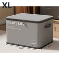Multi-Purpose Large Capacity Storage Bin Car & Home Clothes Quilt Organizer Wardrobe Container for Moving Bag Box Qme XL