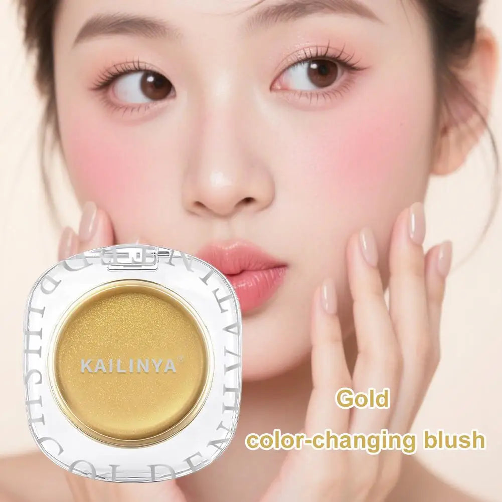 Golden Changing Blush 3-in-1 Tinted Hydrating Blusher Cream Cheeks Qme