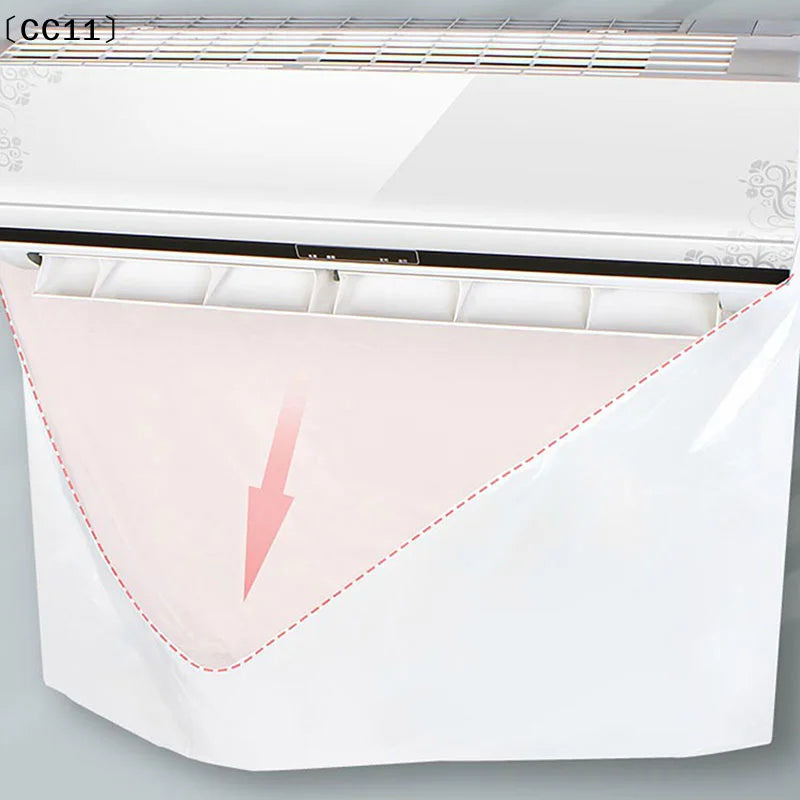 Air Conditioner Waterproof Clean Cover Dust Washing Protector Water Qme