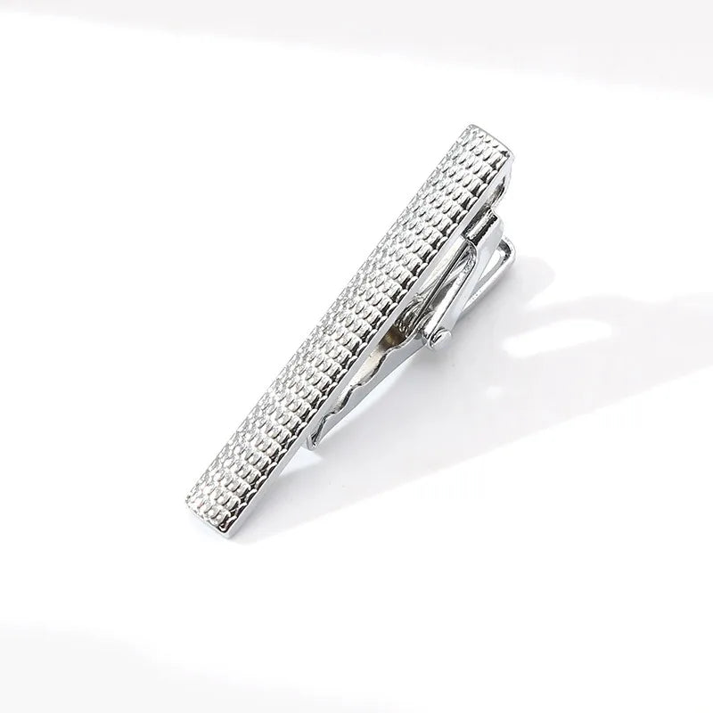 4CM Tie Clips for Men Tie Kit Pin Firm Men's Tie Clip LD08 Qme 9
