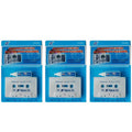 3pcs Tape Cleaner Tape Recorder Cleaning Tape Line Audio Head Tape Cassette Wet/Dry Tape Head Player Cassette Cleaner Qme C