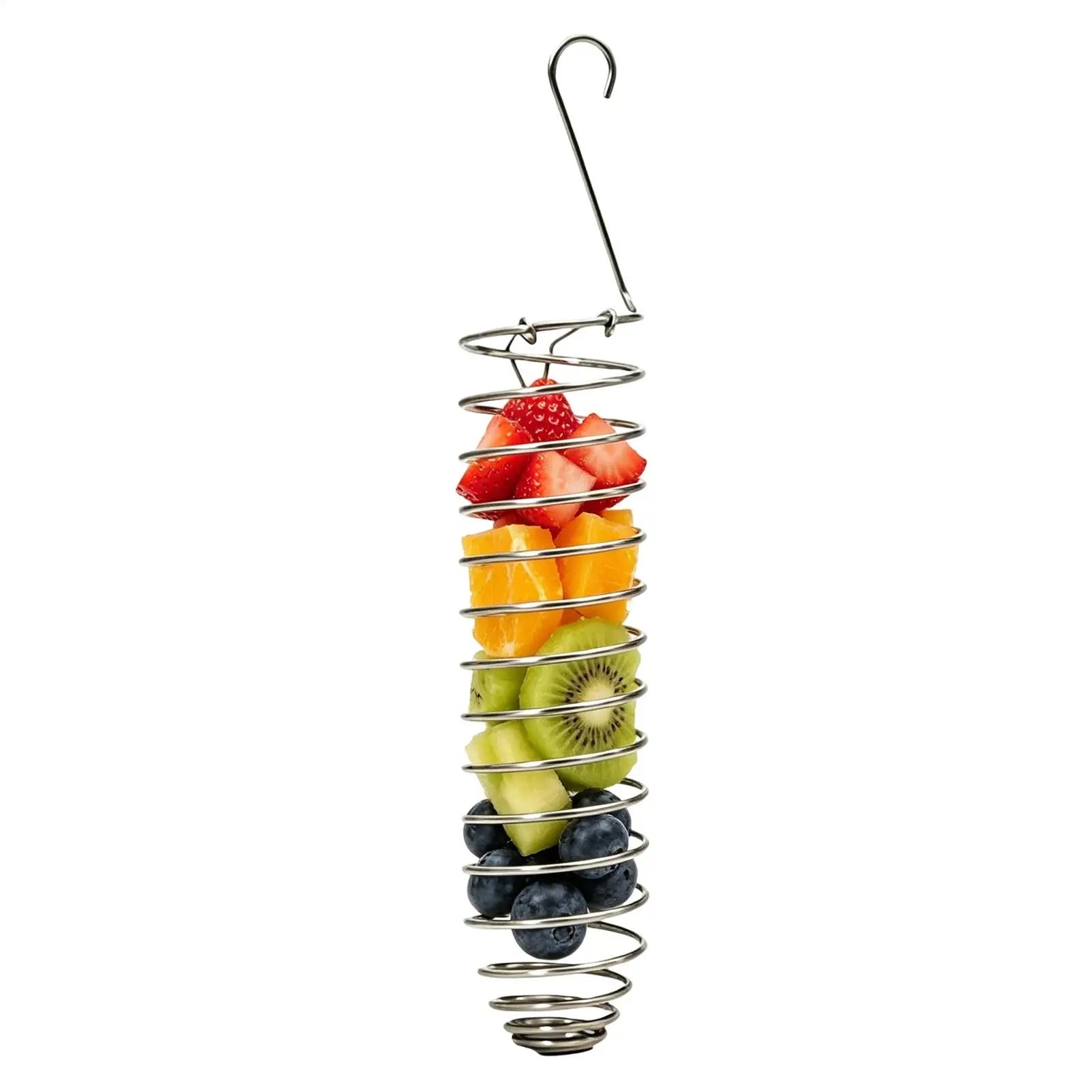 Millet Holder Foraging Fruits Veggies Treat Dispenser Bird Bowls for Cage for Parakeet Cockatiel Parrot Conure Canary Quaker Qme