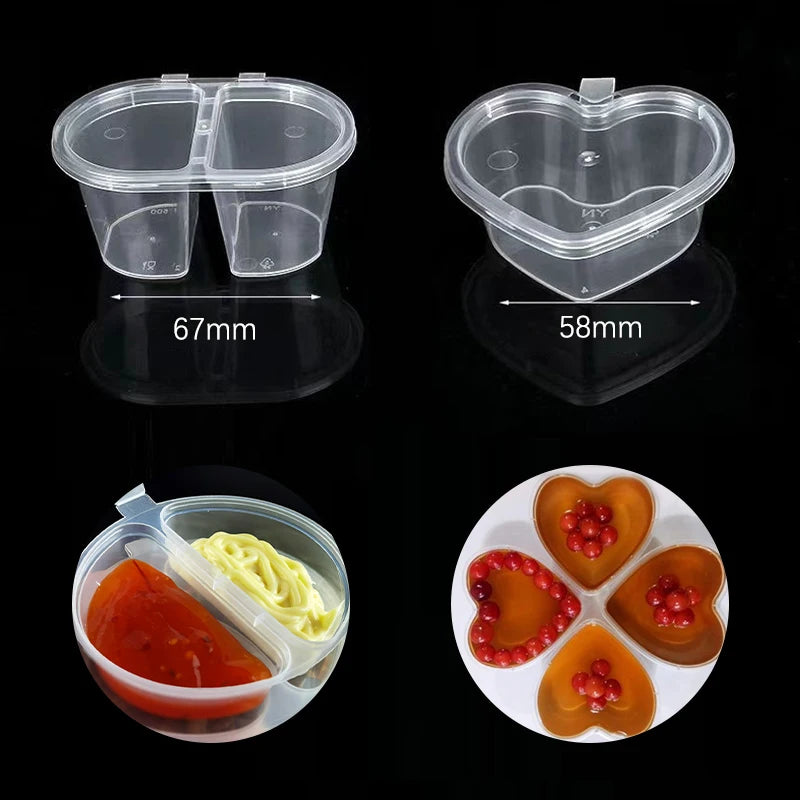 Hinged Lids Pigment Paint Containers Portable Disposable Package Box Qme