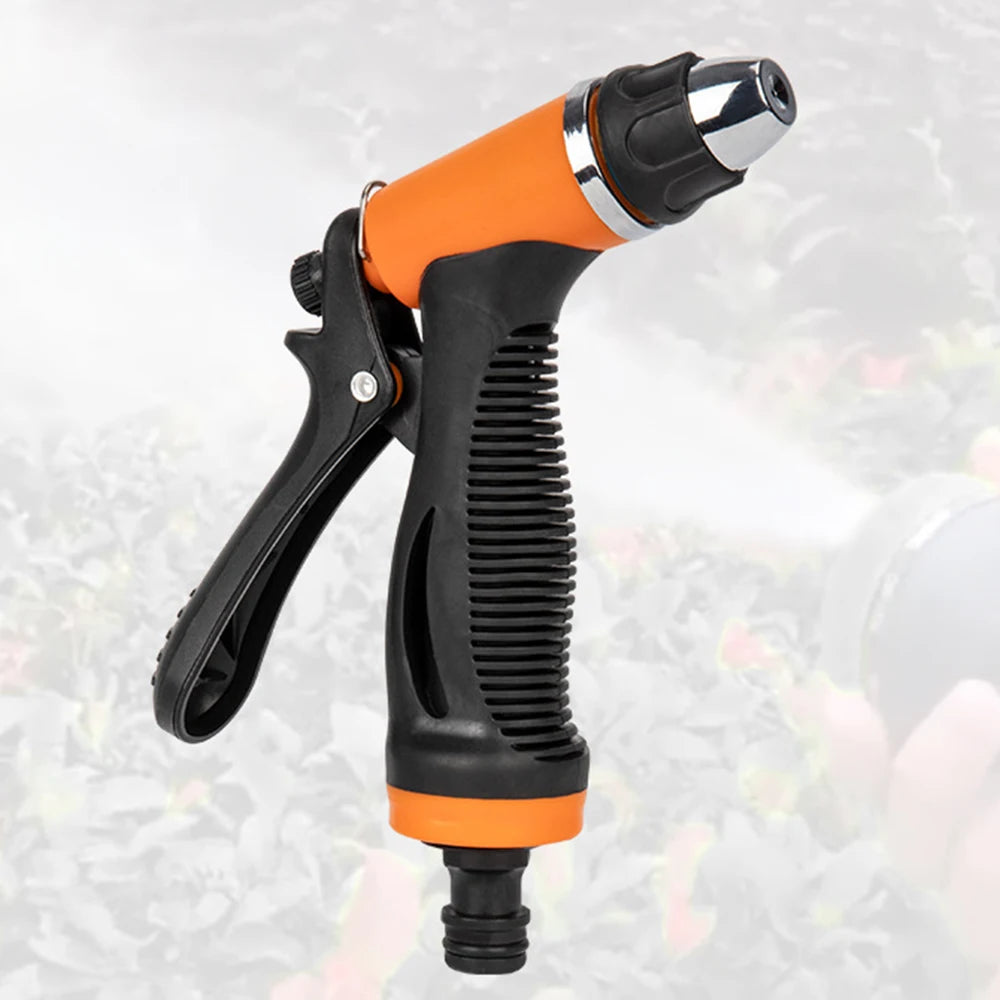 High-Pressure Car Wash Water Gun Car Wash Machine, Multi-Functional Garden Adjustable Water Spray Gun Qme
