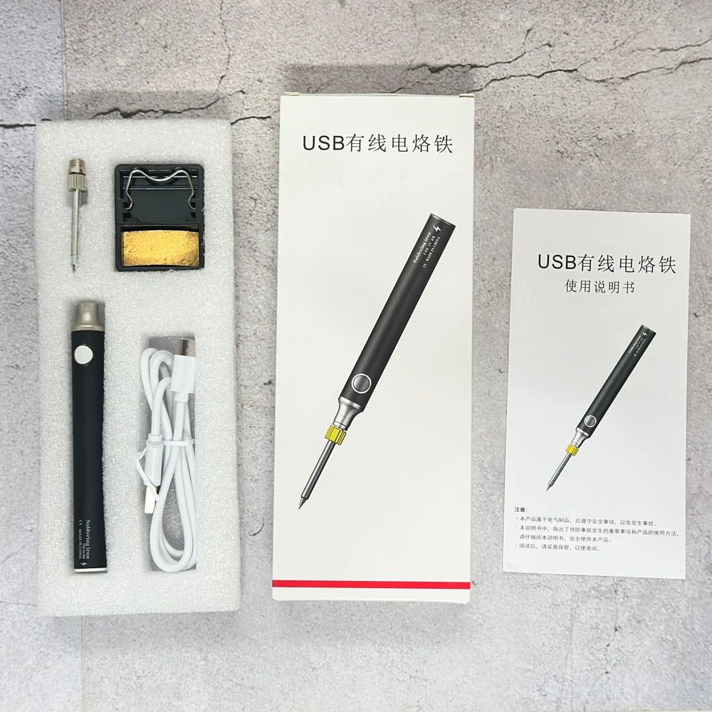 Portable USB Soldering Iron Professional Electric Heating Tools Qme Z101