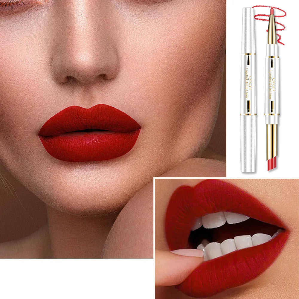 Vibrant Lip Liner Long-lasting Natural Render No Smudging Perfect Qme