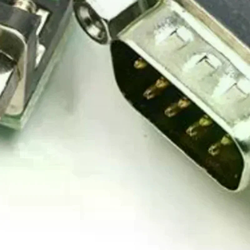 Db9 Serial Com Transfer-free Solder Terminals Rs232 Male Connector Qme