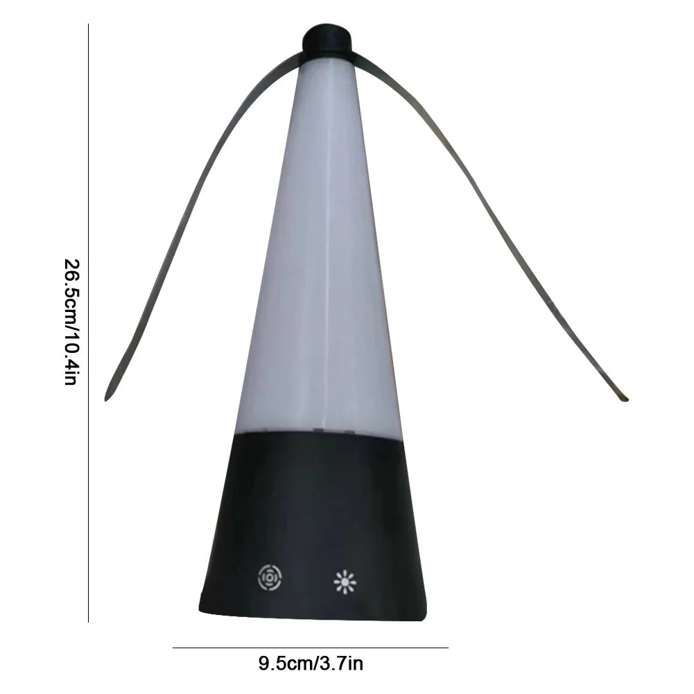 Fly Deterrent with Holographic Blades Table Top Bug Repellent Fan LED Light Fly Swatter Fan for Picnic Restaurant Party Home BBQ Qme