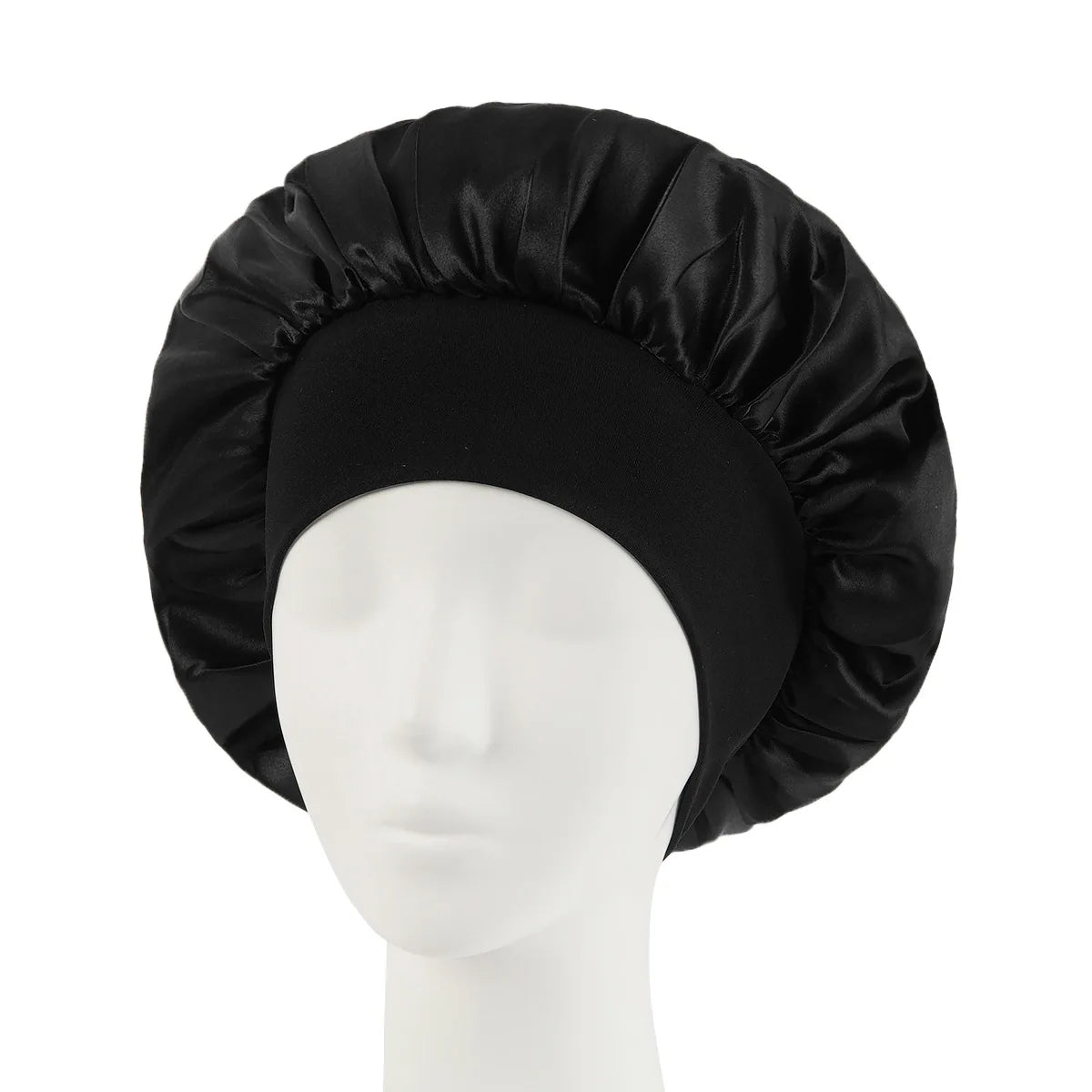 Heatless Curling Rod Headband No Heat Hair Rollers Sleeping Soft Flex Qme Black 1Pc 32cm