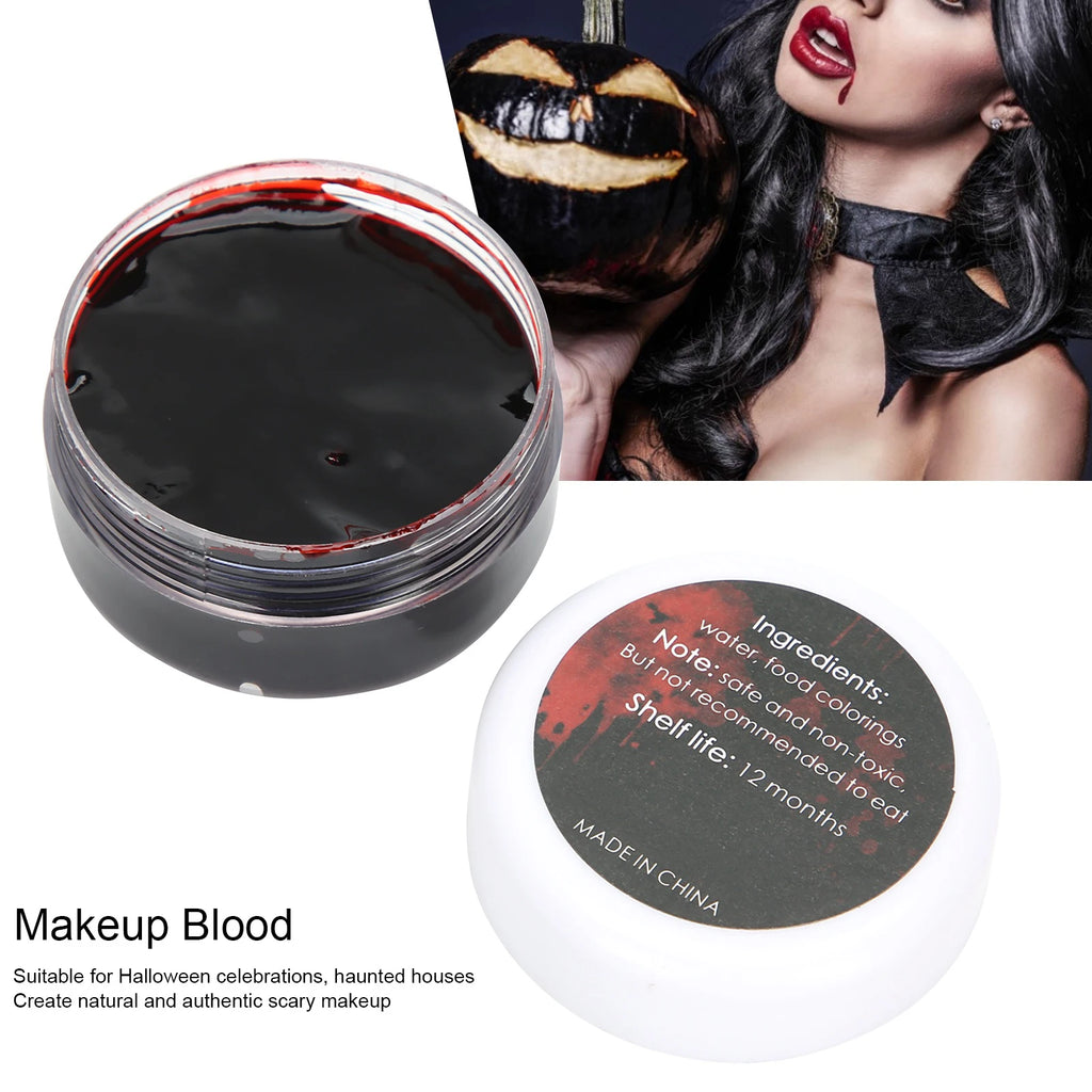 Makeup Blood Halloween Costume Stage Wound Scar Fake Blood Special Effect Makeup Blood Makeup Blood Special Effect Makeup Blood Qme