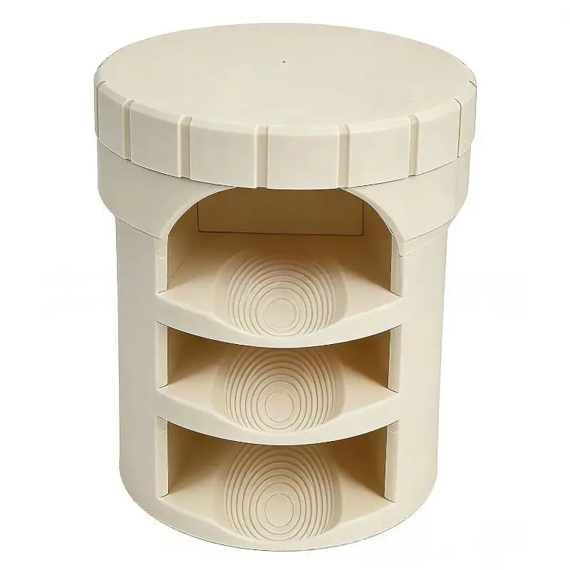 3 Tier Cat Eye Nail Art Magnetic Tool Professional Accessory Makes Qme White