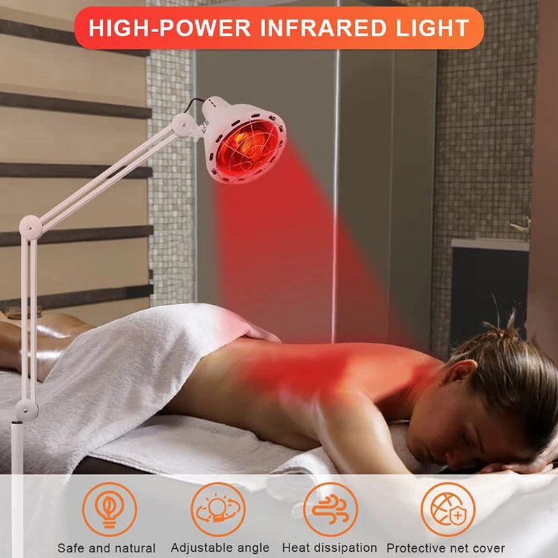 Multi Functional Red Heat Lamp Bulb 60W 100W 150W Near Infrared E27 Qme
