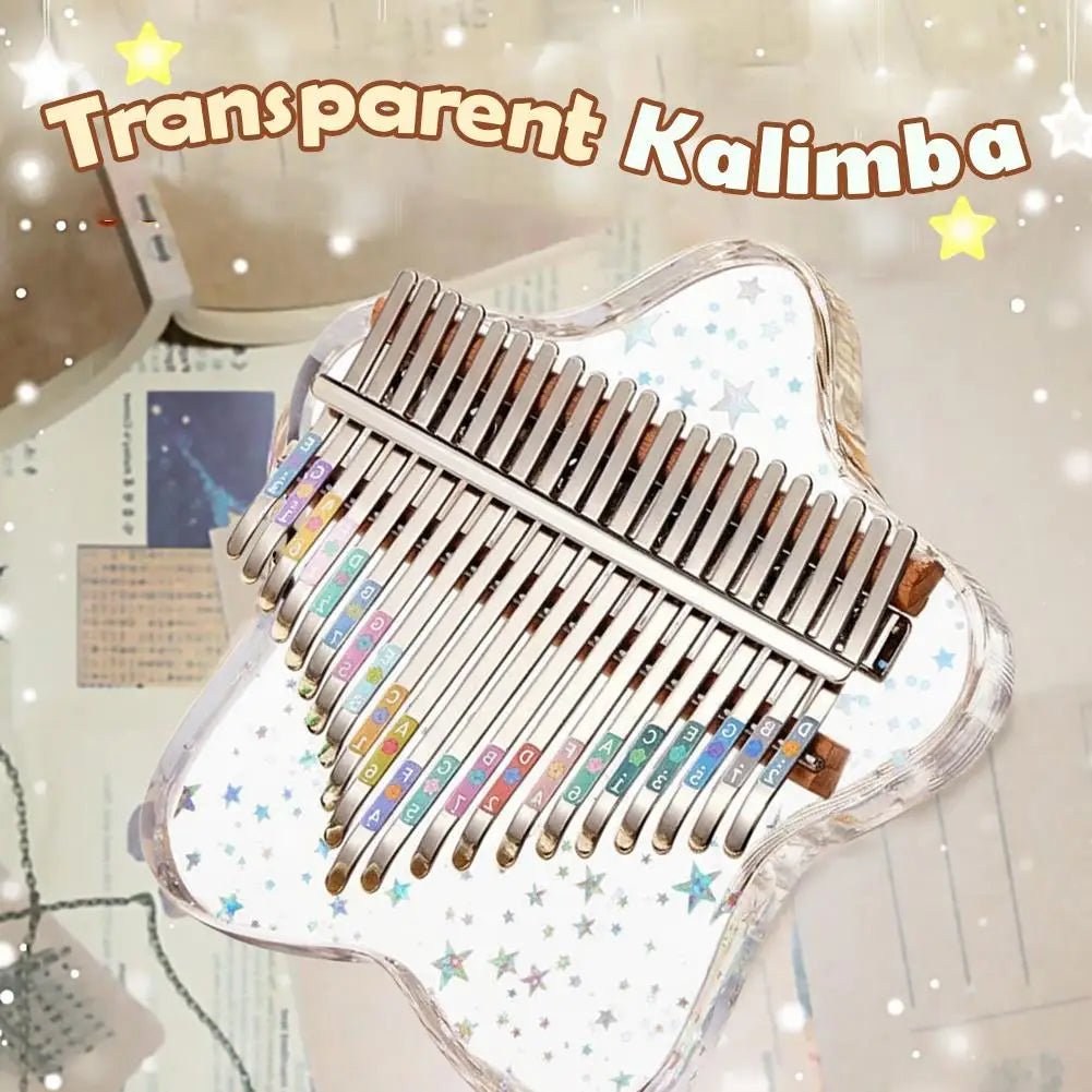 Kalimba Storage Bag Finger Thumb Piano Toy Exquisite Marimba Musical Qme