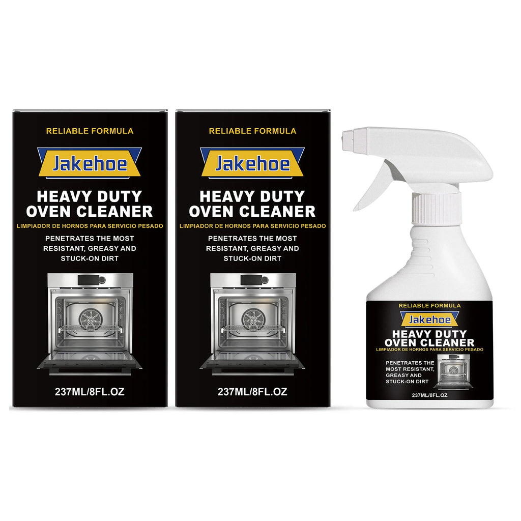 JAKEHOE Heavy Duty Oven Cleaner Removing Food Residues Decompose Stubborn Oil Stains Freshing Kitchen Oil Stains Cleaning Spray Qme BUY 1 GET 1 FREE