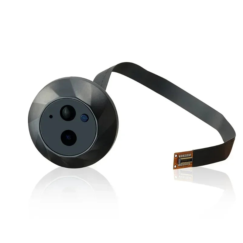 WiFi Door Peephole Viewer 4.3 IPS Screen Wireless Digital Door Bell Night Vision PIR Motion Detection for Home Security Qme