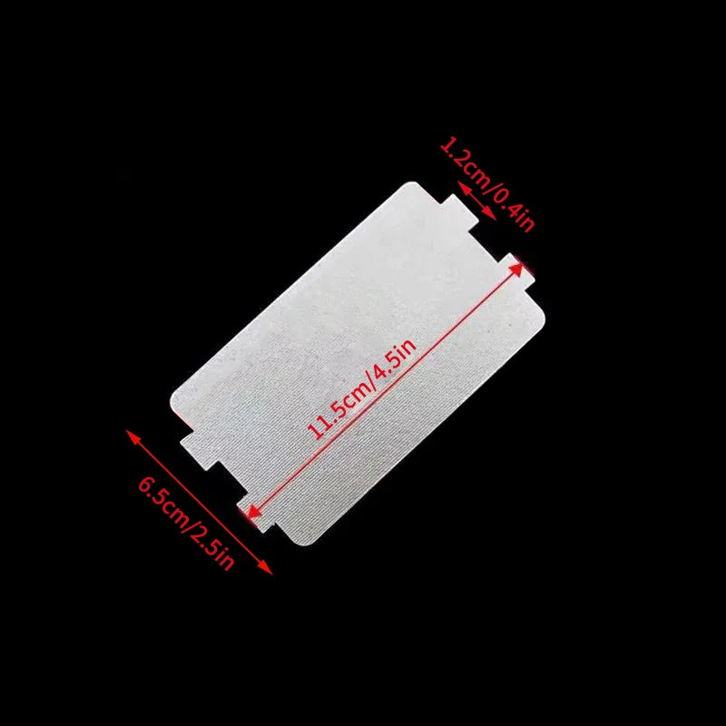 Microwave Oven Repair Parts Mica Plate Sheet Heat-resistant Not Easy Qme S