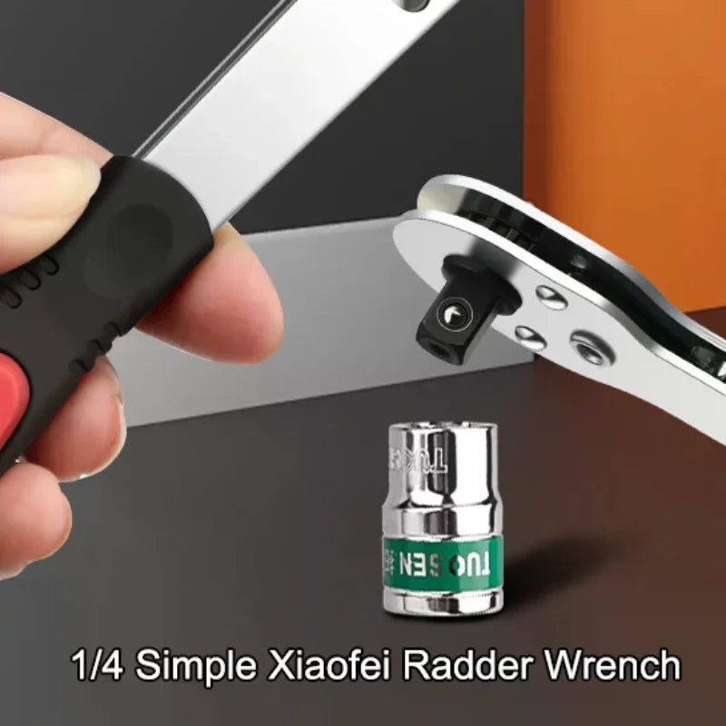 1 Ratchet Wrench Reversible Quick Releases 4 Handle Home Improvement Qme Default Title