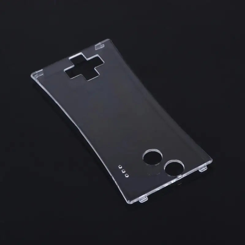 Gameboy Micro Transparent Clear Front Faceplate Cover GBM System Qme