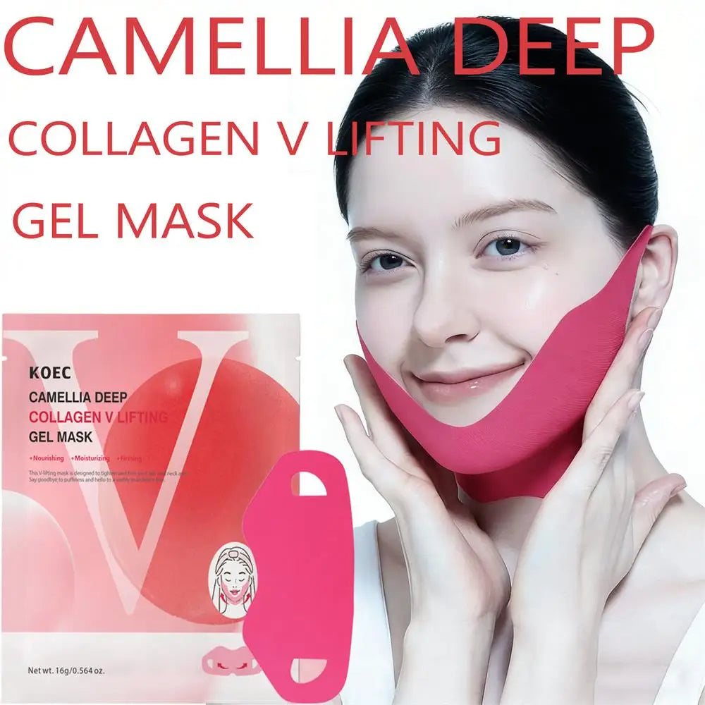 Women Face Slimming Bandage V Line Face Lifting Mask Double Chin Reducer Facial Strap for Firming Tightening Skin Care Product Qme
