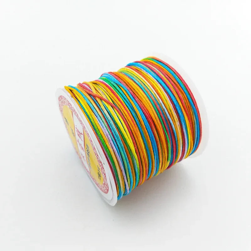 NEW DIY Hand-made Rope Braided Thread Bracelet Rope Tassel Wire Jewelry Line -Beading Cords & Threads Qme
