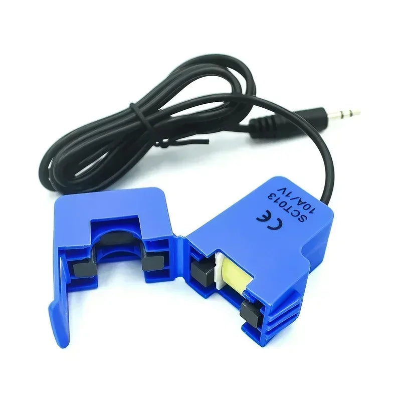 AC current sensor, Non - invasive Split Core Current Transformer, 10A 20A 30A 50A 60A 100A Qme