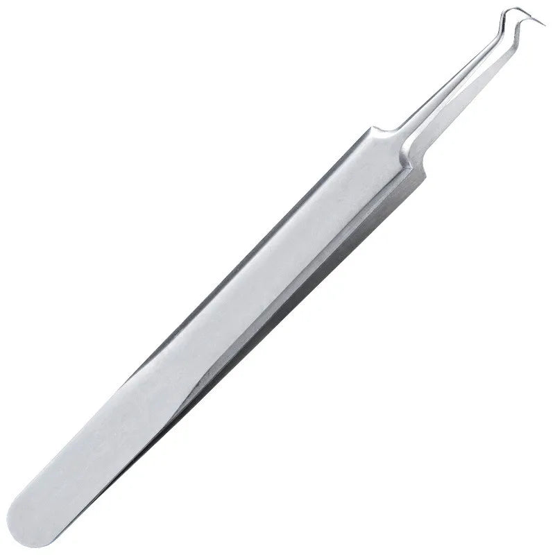 1PC Blackhead Acne Needle Stainless Steel Acne Remove Tweezer Blackhead Extractor Pimple Tweezer Face Pore Cleanering Care Tool Qme Curve