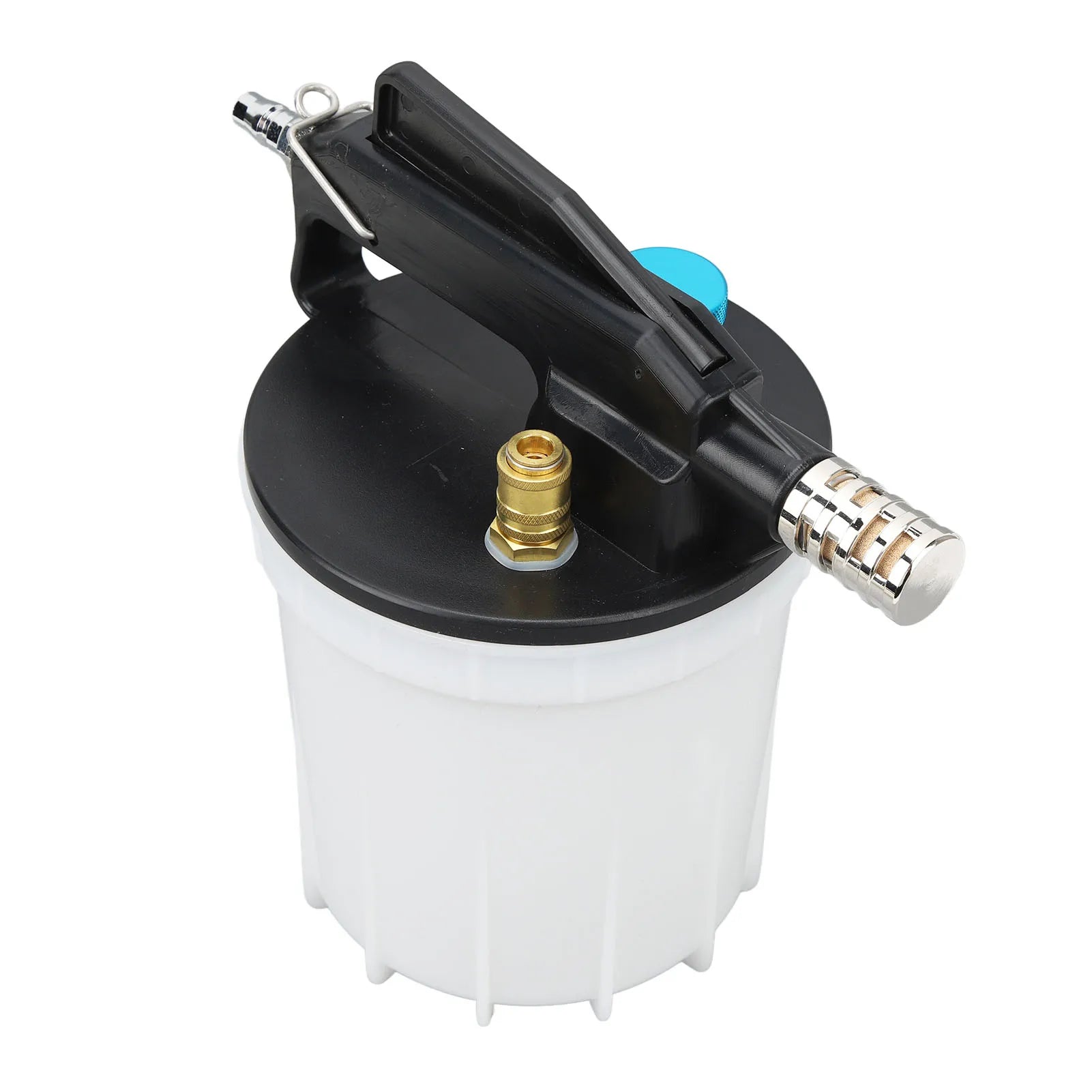 Brake Fluid Exchange Tool 2.75 To 11.6 Bar Air Brake Bleeder Kit 40in Hose with 2L Vacuum Brake Extractor for Vehicles Qme